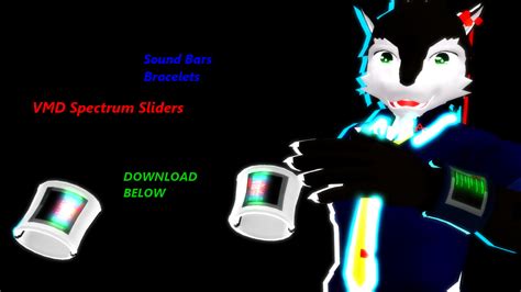 Mmd Sound Bar Bracelets Download By Nanashione On Deviantart