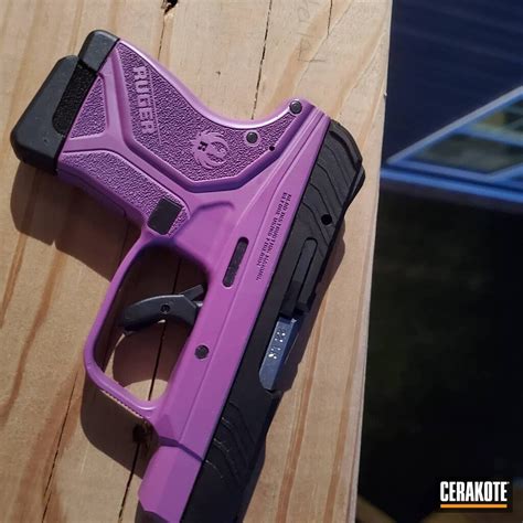 Ruger Lcp Ii Cerakoted Using Wild Purple Cerakote