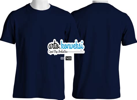 Kaos Polos Biru Navy Depan Belakang Untuk Desain 51 Koleksi Gambar