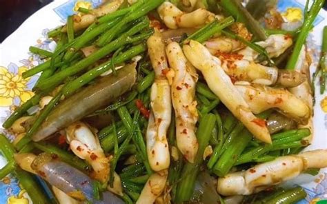 How To Make Fried Nail Snails With Water Spinach Crispy And Delicious