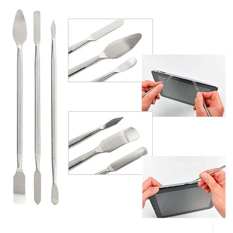 3 In 1 Dual Ends Metal Spudger Set Microlek Online Store