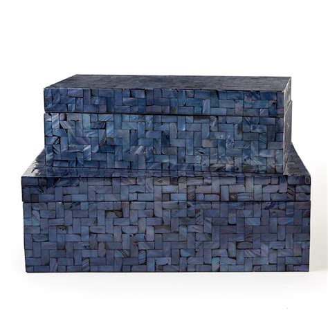 S2 Midnight Blue Decorative Boxes