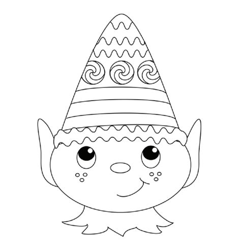 Holiday Coloring Pages For Kids Elf Hats Kids Activities Blog