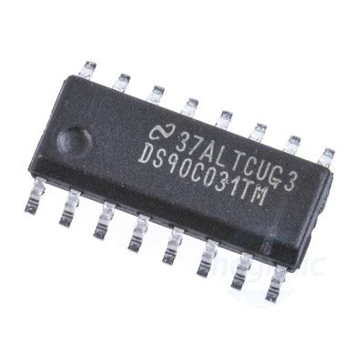 Ds C Tm Nopb Lvds Quad Cmos Differential Line Receiver Soic