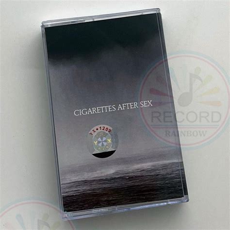 Original Cigarettes After Sex Cry Cassette Tape Lyric Book Collector