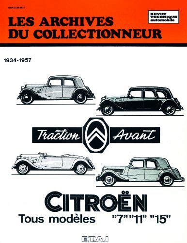 Rta Revue Collection Citro N Traction Avant Et