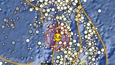 Gempa Hari Ini Magnitudo 5 6 Guncang Tahuna Kepulauan Sangihe