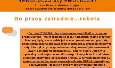 Rewolucja Czy Ewolucja Polska Bran A Motoryzacyjna Na Tle Wiatowych