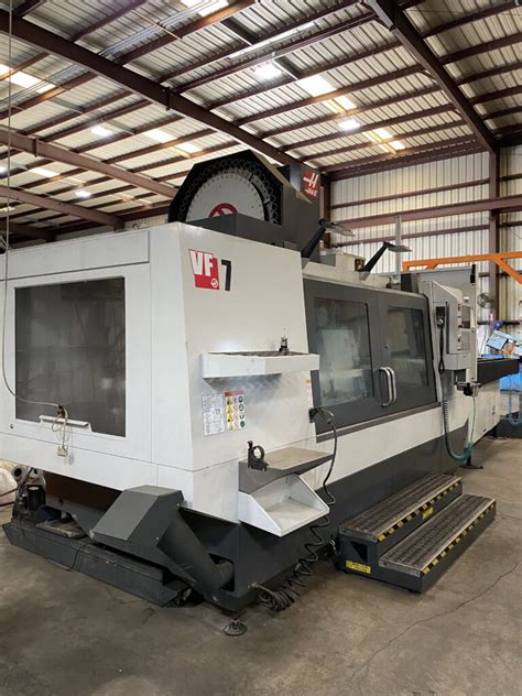 Used Haas Vf 7 Cnc Vertical Machining Center 8071442