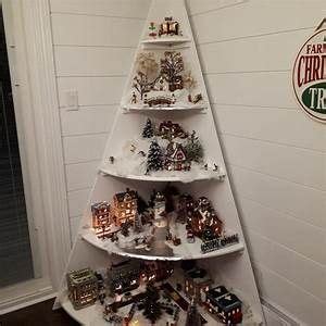 Shelves For Christmas Village Ideas