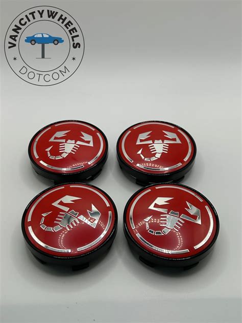 Premium Pcs Fiat Abarth Wheel Center Caps In Varied Sizes Wheel Cap