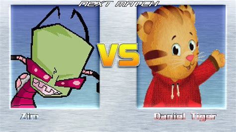 M U G E N Battles Zim Vs Daniel Tiger Invader Zim Vs Daniel Tiger S