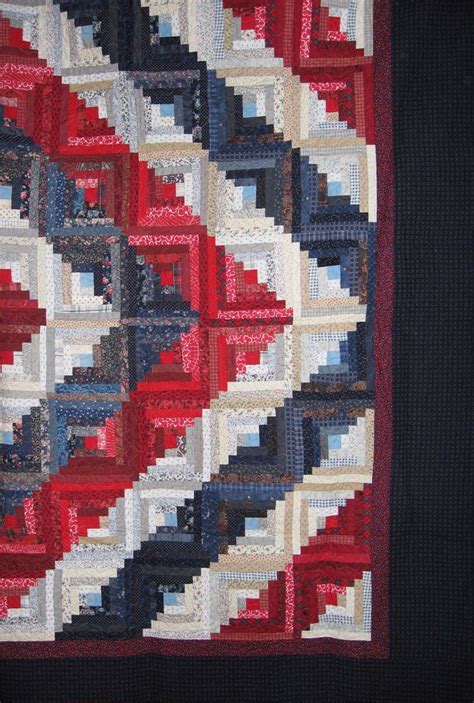 Patriotic Log Cabin Log Cabin Quilt Pattern Quilt Patterns