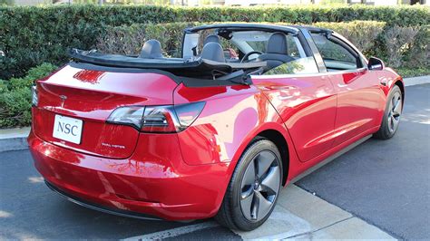 Tesla Model 3 Als Cabrio Offen Aber Nicht Schön Auto Motor Und Sport