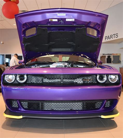 We Re Crazy For This 2016 Dodge Challenger SRT Hellcat In Plum Crazy