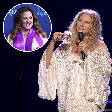 Barbra Streisand Defends Asking Melissa Mccarthy About Ozempic Use