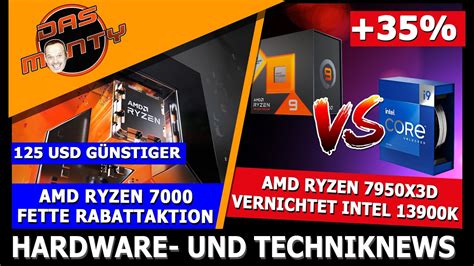 Ryzen X D Schneller Als K Intel In Der Krise Nvidia Aus