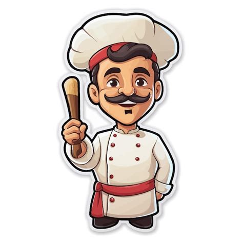 Premium Vector Chef Cartoon