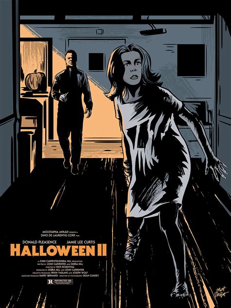 Halloween Ii Poster By Matt Talbot Classic Horror Movies Monsters