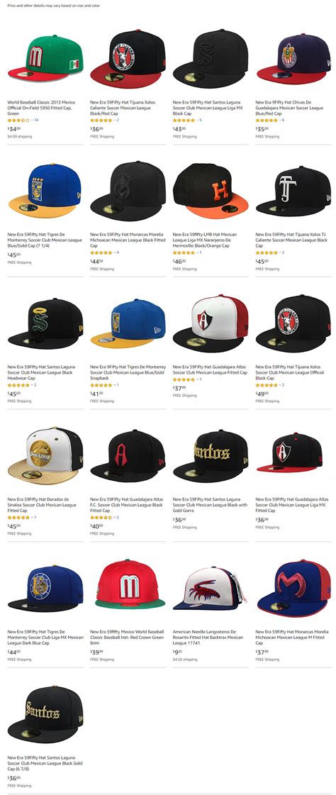 Mexican League Hats, 59FIFTY