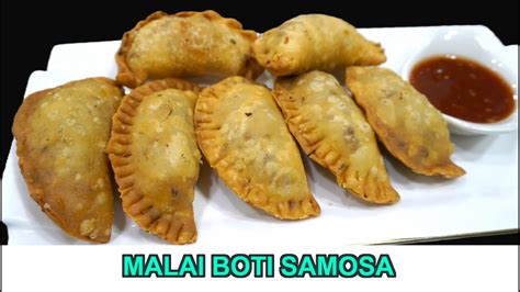 Ramadan Special Crispy Malai Boti Samosa Recipe Ander Se Juicy Or