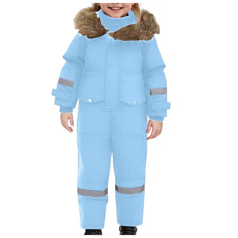GXWEA One Piece Snowsuit Kids Girls' Snow Suits Kids Snow Suit Boys