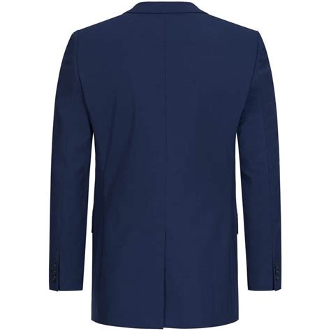 Veste Homme Chic Coupe Classique Bleu Roi Taille 52