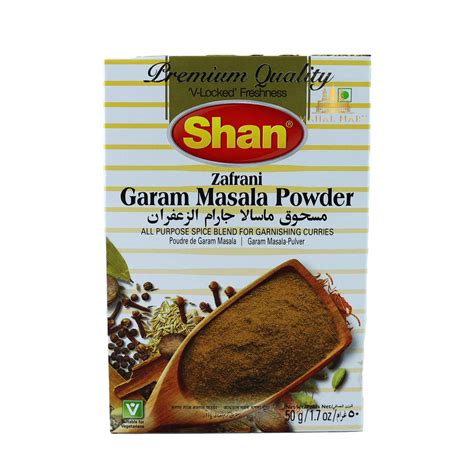 Shan Zafrani Garam Masala Mix 50g Mahal Mart