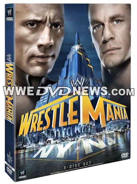 Revealed Wwe Wrestlemania Dvd Blu Ray Cover Artwork Wrestling