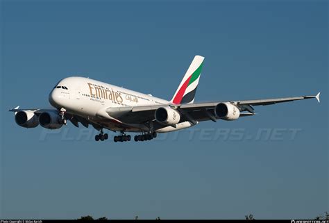 A Eus Emirates Airbus A Photo By Niclas Karich Id