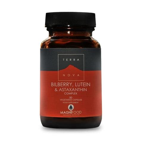 TERRA NOVA BILBERRY LUTEIN ASTAXANTHIN EYE SUPPORT COMPLEX ΙΔΑΝΙΚΟ