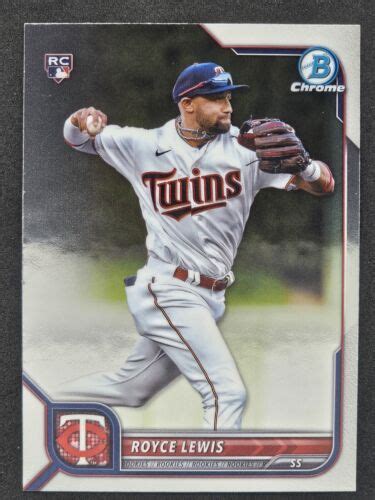 Bowman Chrome Royce Lewis Minnesota Twins Rc Rookie Card Ebay