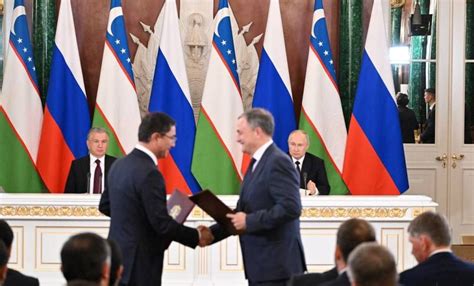 Uzbekistan Russia Sign Several Bilateral Documents The Gulf Observer