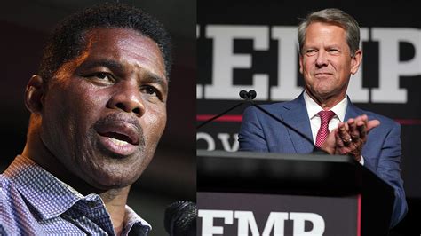 Georgia Kemp Campaigns With Herschel Walker Ahead Of Runoff