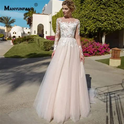 Luxury High Neck Chapel Train Embroidery Appliques Tulle Bridal Ball