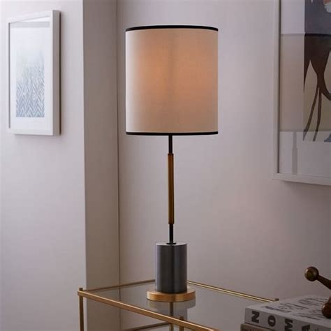 West Elm Rejuvenation Cylinder Table Lamp Tall West Elm