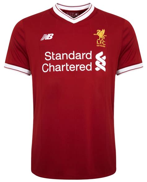 New Liverpool Fc Home Kit And Shirts 201718 Official Lfc Store