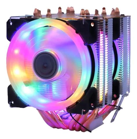 Fan Cooler Procesador Frostwind 2 Fan Rgb 6 Pipes Intel Amd Cuotas Sin Interés