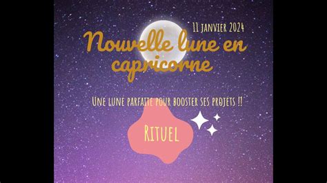 Votre Rituel De La Nouvelle Lune YouTube