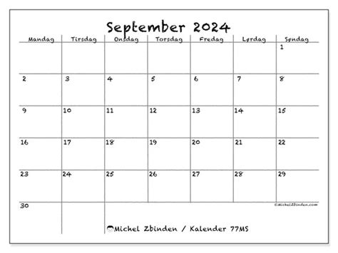 Kalender September 2024 77 Michel Zbinden NO