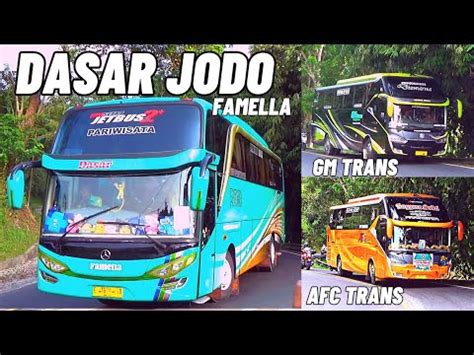 Mobil Bus Telolet Dizwarna Gm Trans Famella Cs Trans Yen Saat