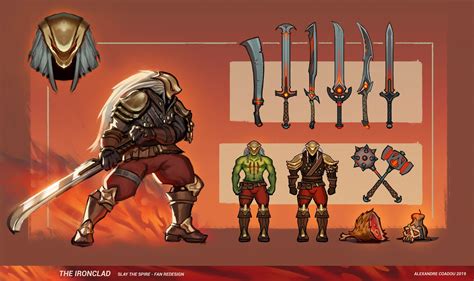 Artstation Slay The Spire Unofficial Redesign Of The Characters