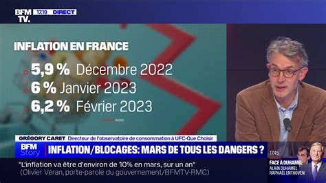 Grégory Caret UFC Que Choisir sur l inflation 10 à 15 de hausse