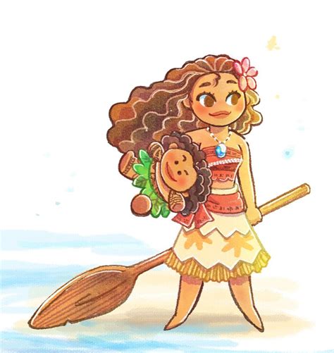 Anime Disney Princess Moana