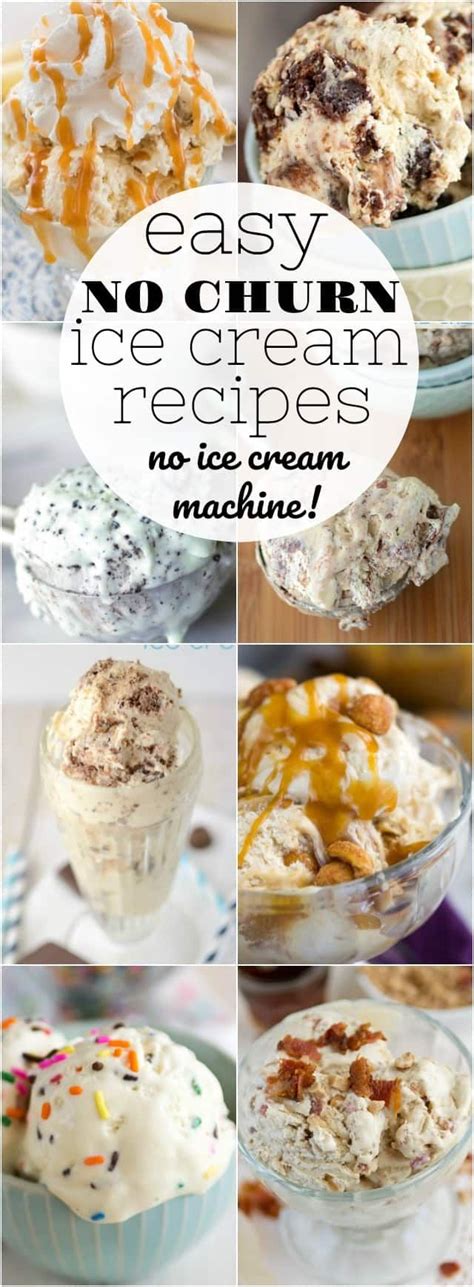 No Churn Ice Cream Recipes Easy And Delicious