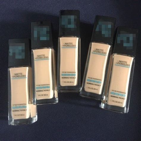 Maybelline Fit Me Liquid Foundation 30ml Lazada Ph