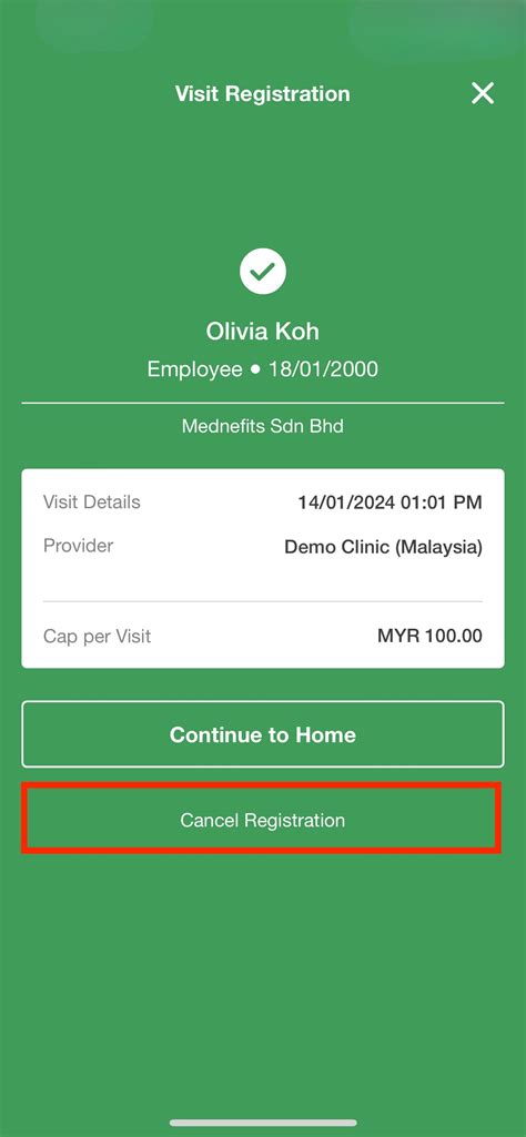 How To Cancel My Registration Mednefits Helpdesk