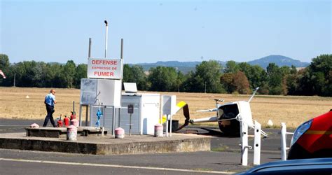 Un Hélicoptère Sécrase Près De Laérodrome Dissoire Le Broc Le