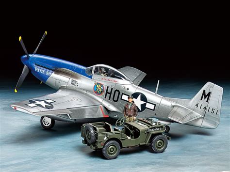 Tamiya 25205 1 48 North American P 51D Mustang 1 4 Ton 4x4 Light