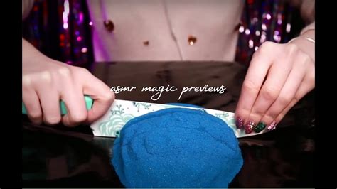 Asmr Magic Previews Compilation Part 1 Fire Sounds Ice Sounds Sponges Tapping Scratching